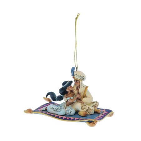 Jim Shore Aladdin and Jasmine Hanging Ornament