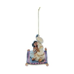 Jim Shore Aladdin and Jasmine Hanging Ornament