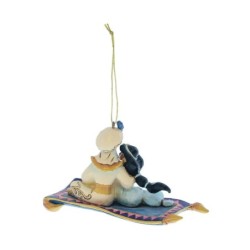 Jim Shore Aladdin and Jasmine Hanging Ornament