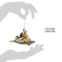 Jim Shore Aladdin and Jasmine Hanging Ornament