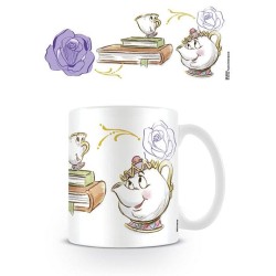 Mug La Belle Et La Bête Mrs Samovar Chip Disney