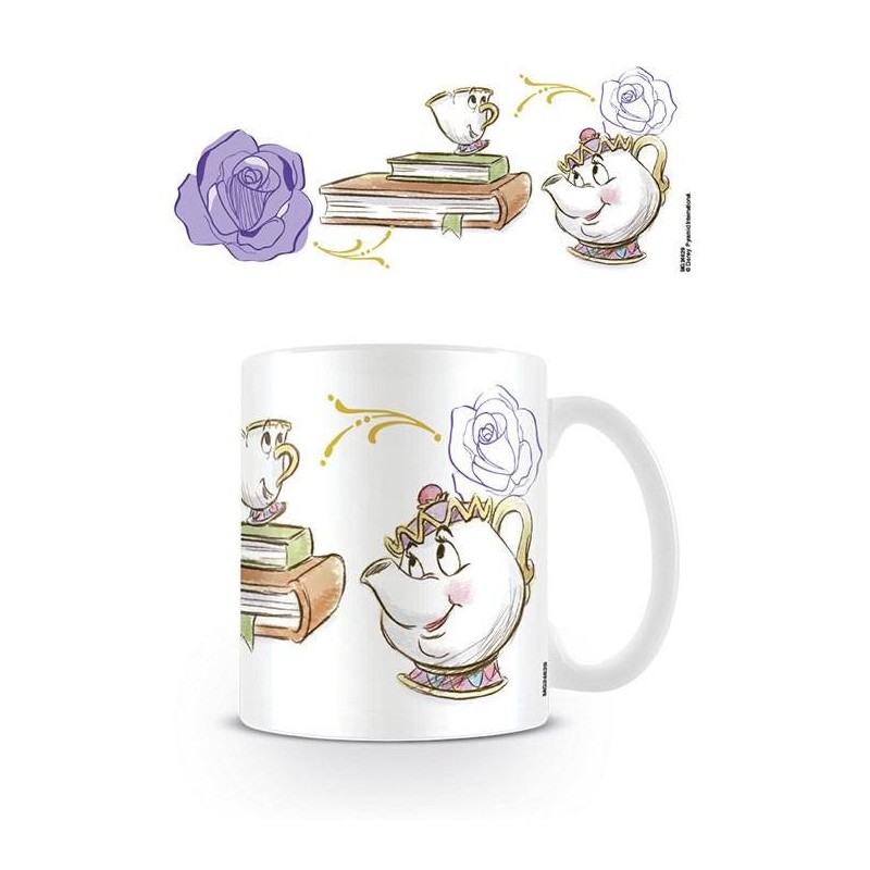 Mug La Belle Et La Bête Mrs Samovar Chip Disney