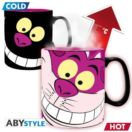 Mug Thermoréactif Chat Du Cheshire Disney