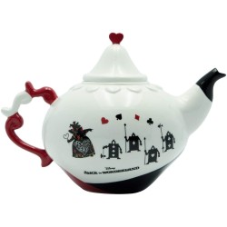 Théière Reine De Coeur Disney Alice Au Pays Des Merveilles