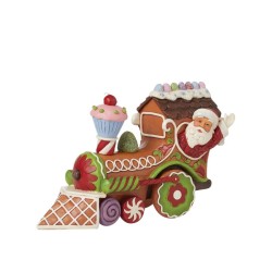 Jim Shore Gingerbread Santa Train