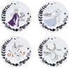 Set De 4 Assiettes La Reine Des Neiges 2 Disney