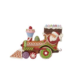 Jim Shore Gingerbread Santa Train