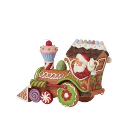 Jim Shore Gingerbread Santa Train