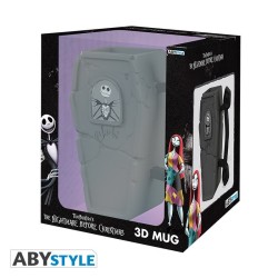Mug 3D Jack Cercueil Disney Nightmare Before Xmas