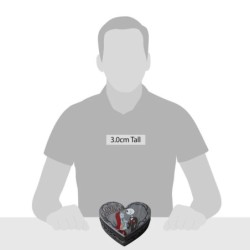 Nightmare Before Christmas Jack and Sally Trinket Box