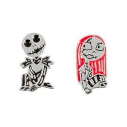Nightmare Before Christmas Enamel Mismatch Stud Earrings