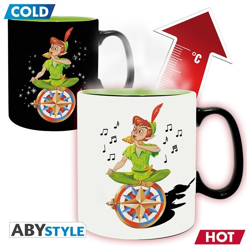 Mug Thermoréactif Peter Pan Neverland Disney