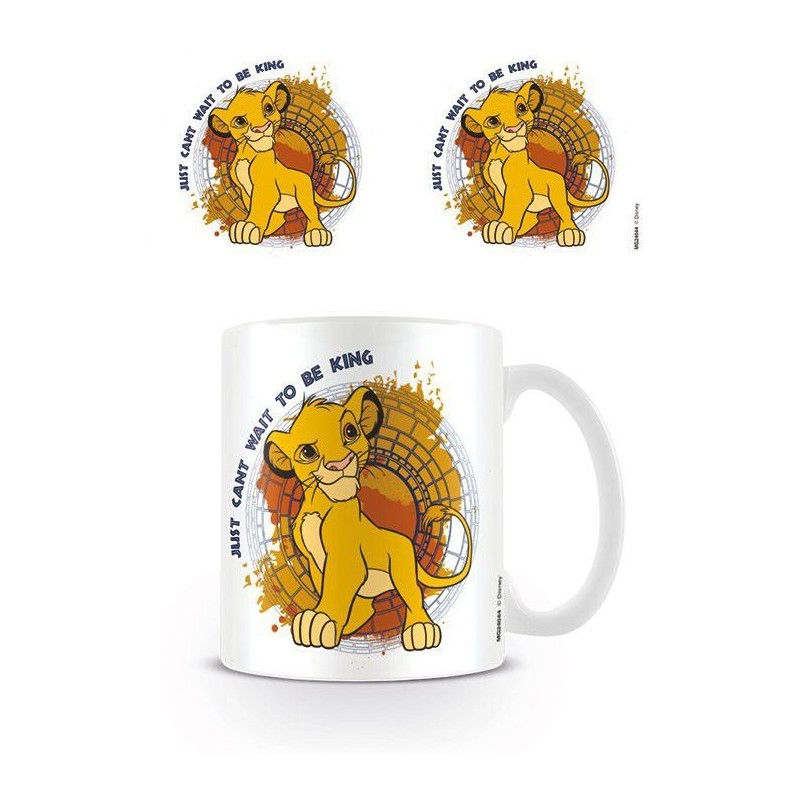 Mug Le Roi Lion "Cant Wait To Be King" Disney