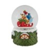 Jim Shore Mickey and Pluto Christmas Snow Globe