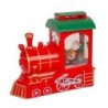 LED Santa Express Train Snow Globe