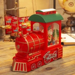 LED Santa Express Train Snow Globe