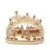 Music Box World Wooden Christmas Light Bridge