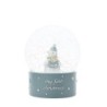 My First Christmas Penguin Snow Globe Blue