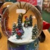 Snow Globe Children Skiing