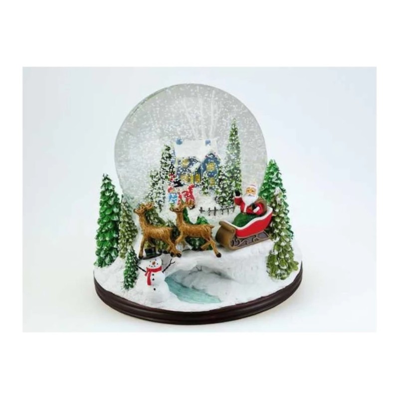 Snow Globe Winter House