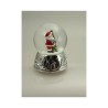 Snow Globe Santa at a Tree