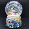 Snow Globe Building a Snowman