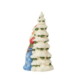 Jim Shore Santa by Tree with Toy Sack Figurine