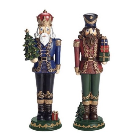 Handsome Resin Nutcrackers Choose from Two Classic Styles