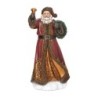 Red Gold Santa With lantern Bell Choice of 2