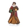 Red Gold Santa With lantern Bell Choice of 2