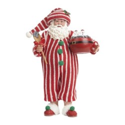 Santa in Pyjamas Figure 28cm
