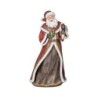 Santa Claus Figures in Black and Gold Robes Choice of 2
