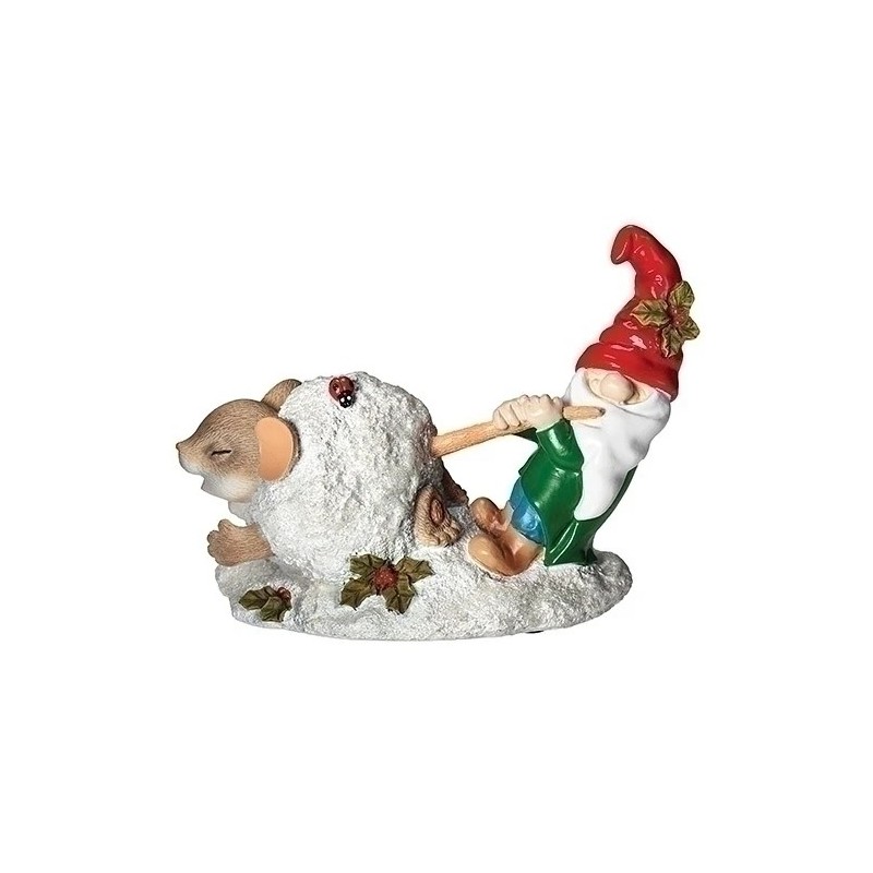 Charming Tails Mouse Gnome