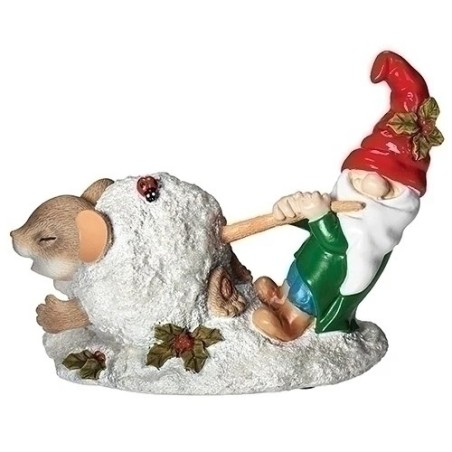 Charming Tails Mouse Gnome