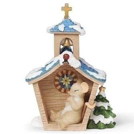 Charming Tails Little Church Mouse Decoration