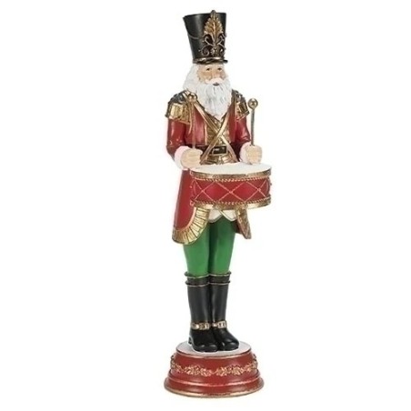 Resin Nutcracker Drummer 38cm
