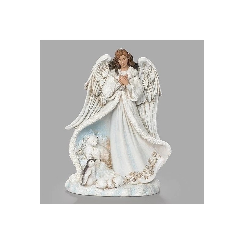 Angel Figure with Arctic Animals