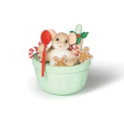 Charming Tails Mouse Cookie Baking Figurine
