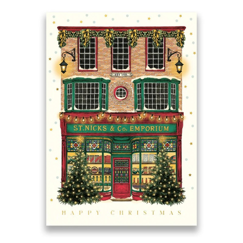 St Nicks And Co Emporium Advent Calendar 39cm Victorian