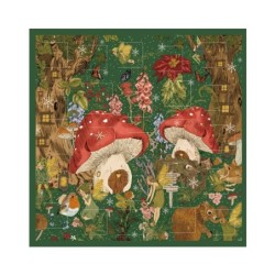 Magical Fairy Garden Advent Calendar Card For Christmas UK