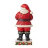 Jim Shore Santa with Robin in Hands Figurine