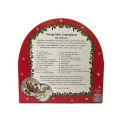 Vintage Gramophone Christmas Advent Calendar