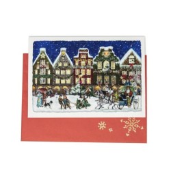 Victorian Christmas Advent Card