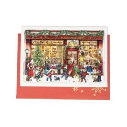 Victorian Christmas Advent Card