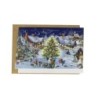 Mini Victorian Elf Advent Calendar Card Six Designs British