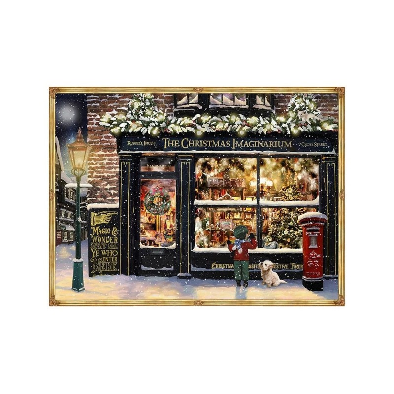 A4 Christmas Imaginarium Advent Calendar 30cm Snow Scene