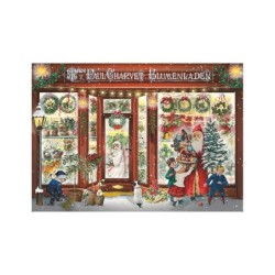 UK Christmas Shopping Advent Card