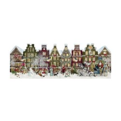 UK Victorian Fanfold Advent Calendar Cards Choice 4 Designs