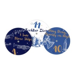 Gramophone Musical Christmas Advent Calendar UK 24 Records