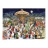 Magical Christmas Market Advent Calendar 52cm UK Edition